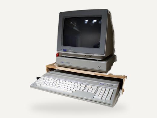 Atari 1040ST with SC1224 colour monitor