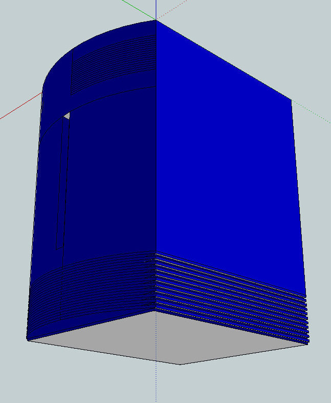 Second CAD view of the commissioned Indigo recreation