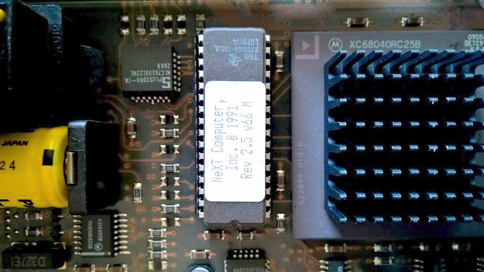 NeXTcube system board, EPROM detail